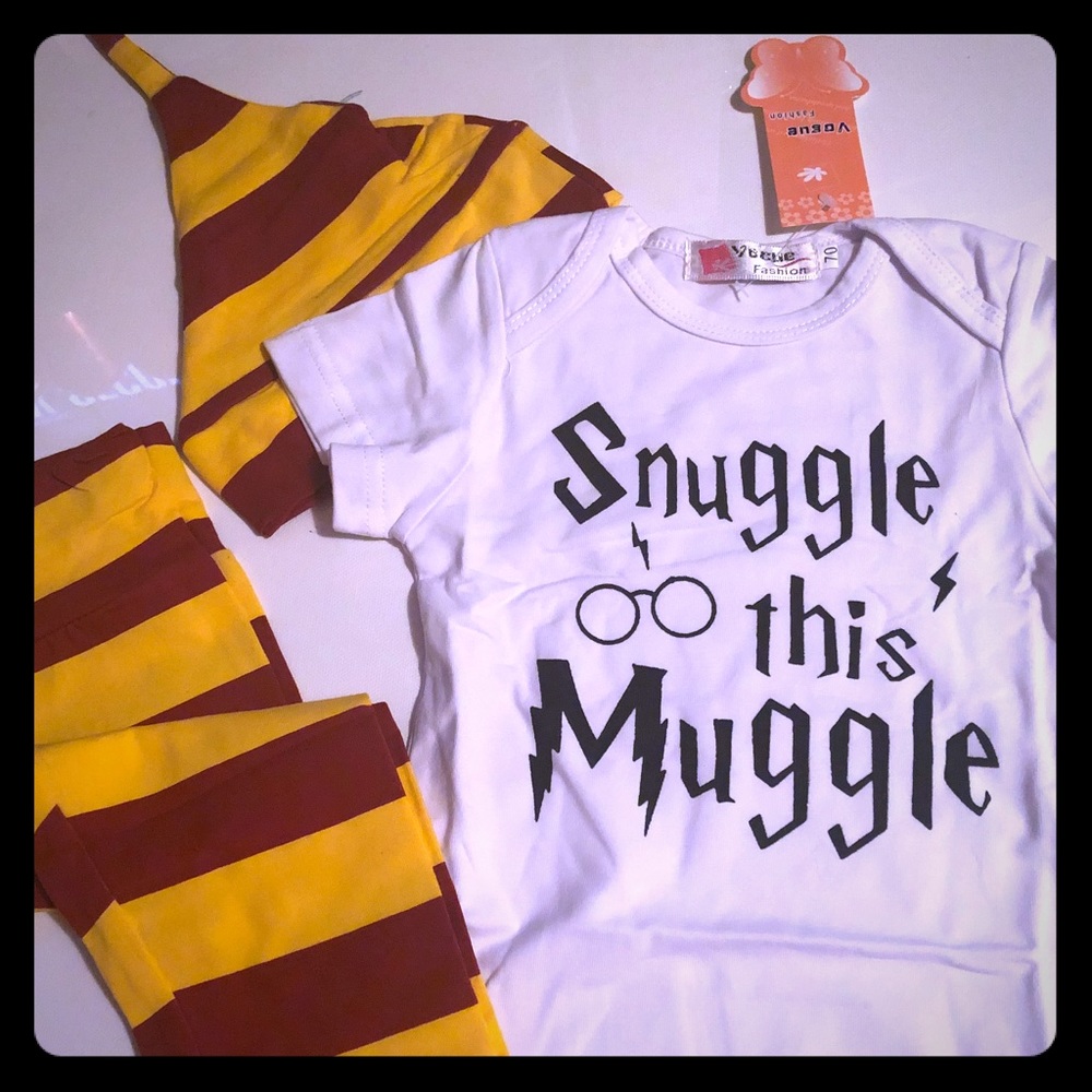 Baby 9-12 mos HARRY POTTER 3-piece outfit